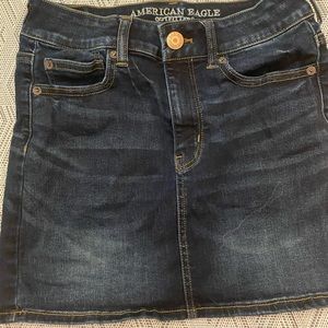 jean skirt